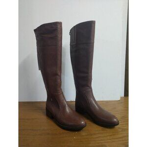 Sole Bound Dreia By Baretraps Womens Artisan Leather Knee-High Boots Brown Size